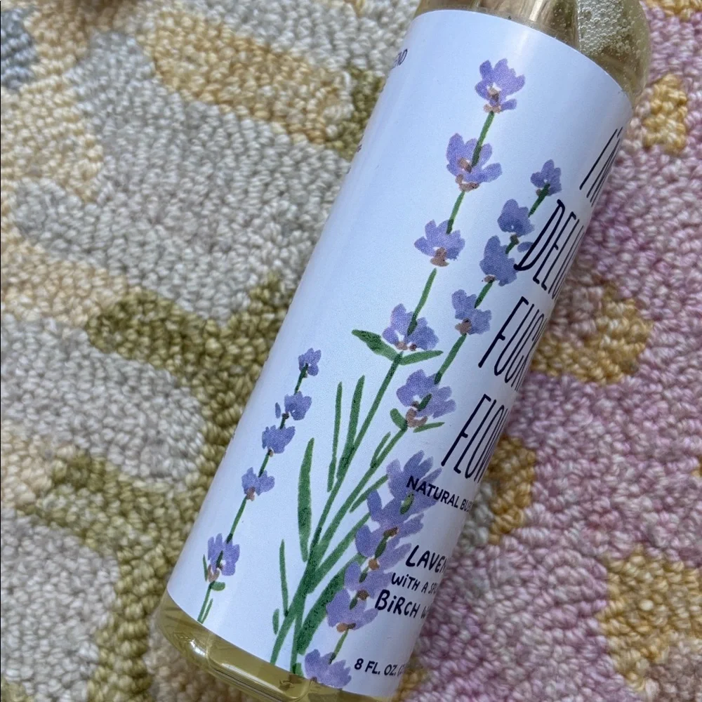 Blue Q I’m a Delicate F’ing Flower Natural Bubble Bath Lavender Birch Water NWT